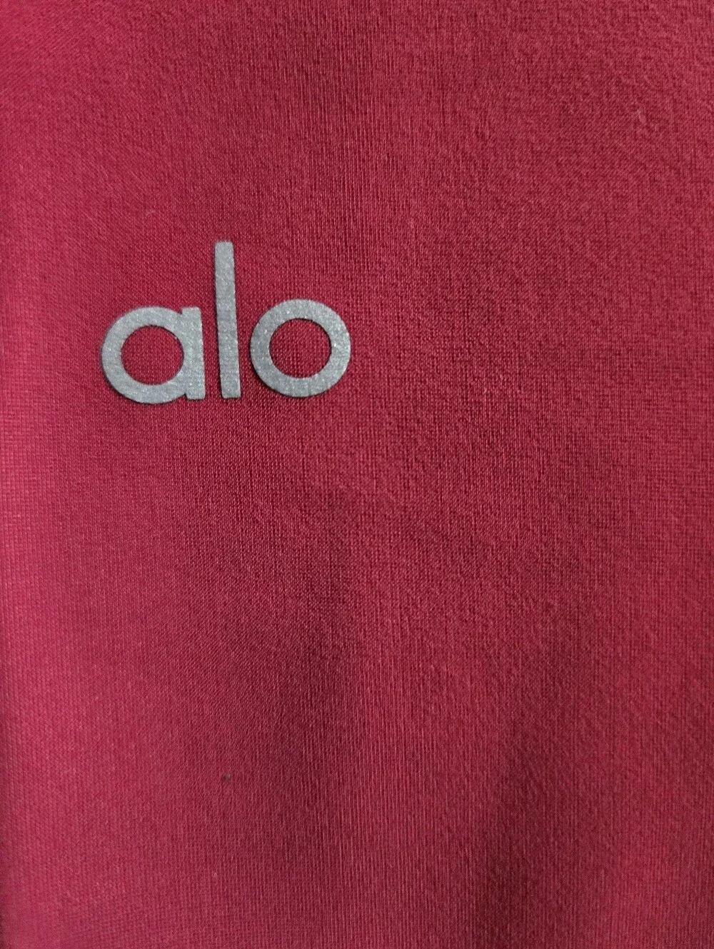 Alo Yoga Warrior High Waisted Deep Burgundy Leggings-Med